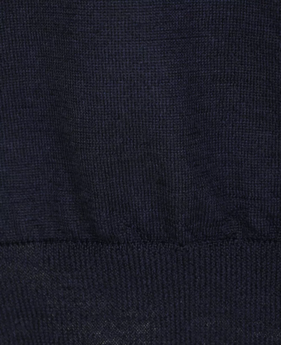 Filippo de Laurentiis trui ronde hals - Navy 3 Filippo de Laurentiis Filippo de Laurentiis trui ronde hals - Navy