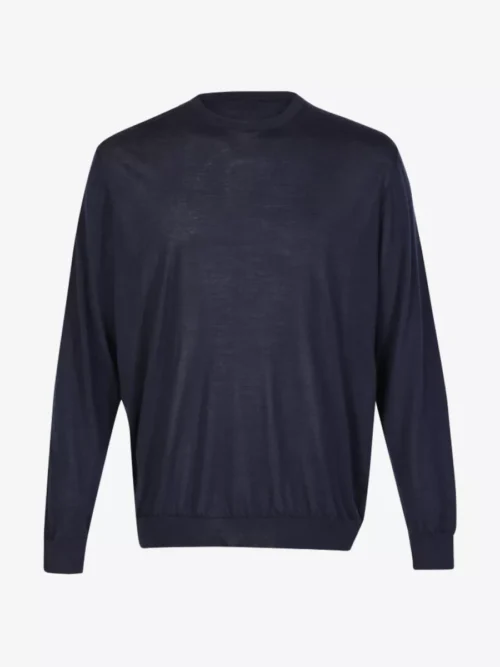 Filippo de Laurentiis Filippo de Laurentiis trui ronde hals - Navy