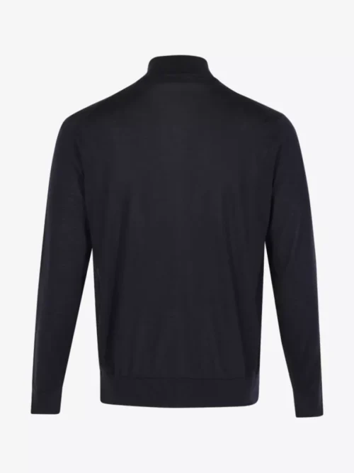 Filippo De Laurentiis Filippo De Laurentiis Vest Full Zip - Navy