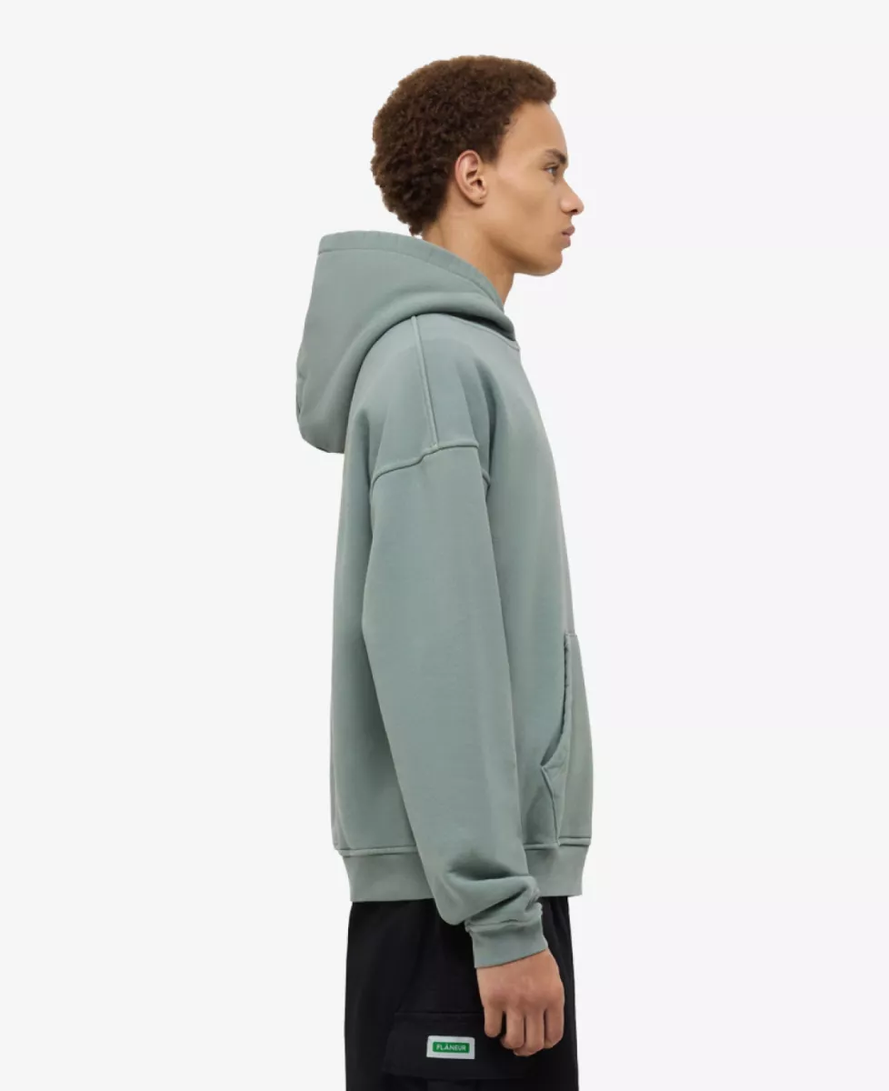 Flâneur Sweat Hoodie - Lichtgroen 3 Flâneur Flâneur Sweat Hoodie - Lichtgroen