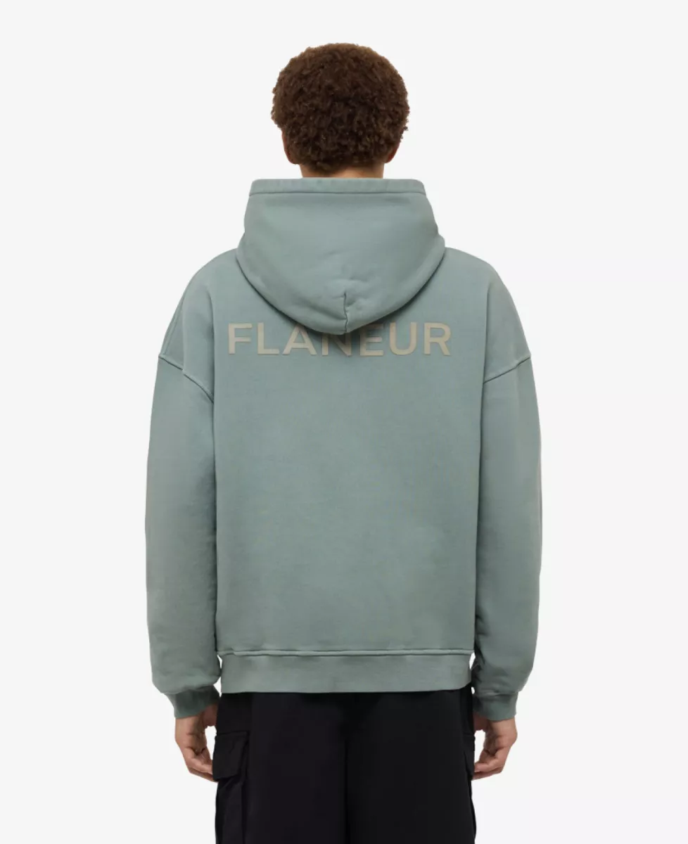 Flâneur Sweat Hoodie - Lichtgroen 4 Flâneur Flâneur Sweat Hoodie - Lichtgroen