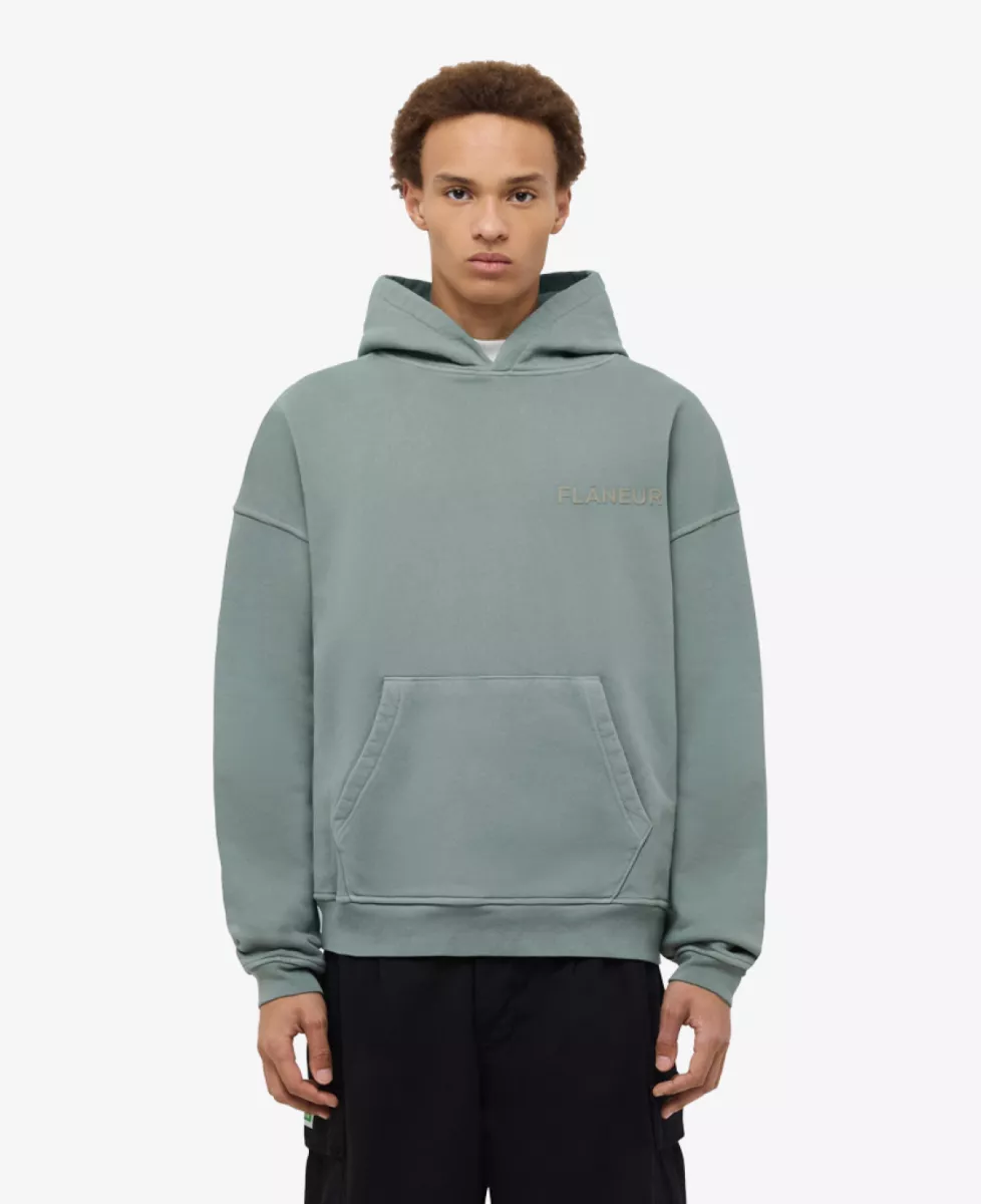Flâneur Sweat Hoodie - Lichtgroen 2 Flâneur Flâneur Sweat Hoodie - Lichtgroen
