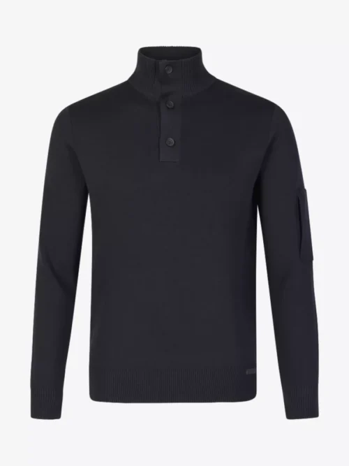 Genti Genti Trui 3-button - Navy