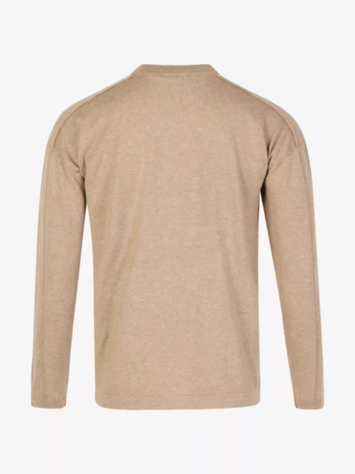 Genti Genti Trui ronde hals - Camel