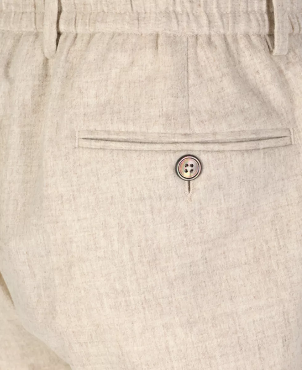 Gran Sasso Drawstring broek - Beige 4 Gran Sasso Gran Sasso Drawstring broek - Beige