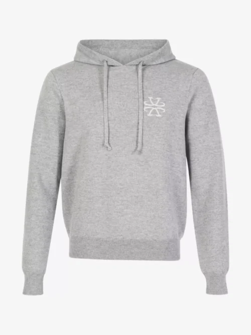 Jacob Cohen Jacob Cohen Trui capuchon - Lichtgrijs
