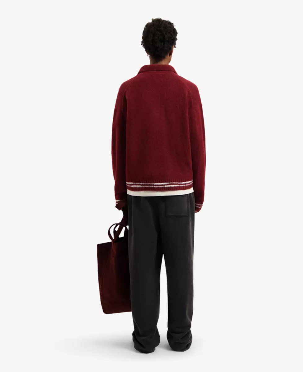 Olaf Knitted Polo - Middelrood 6 Olaf Olaf Knitted Polo - Middelrood