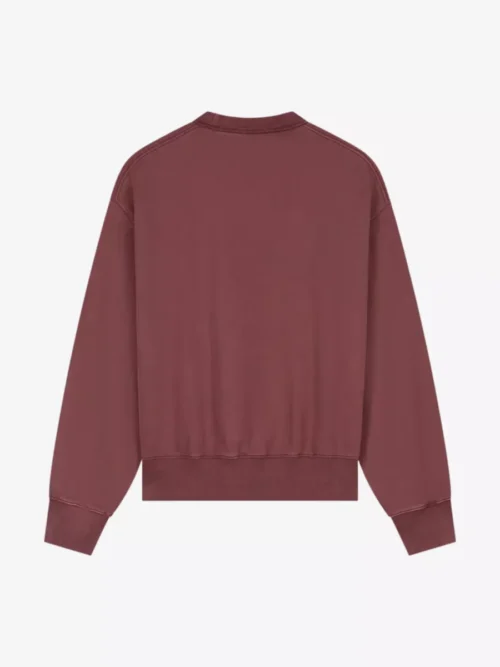 Olaf Olaf Boxy Crewneck - Middelrood