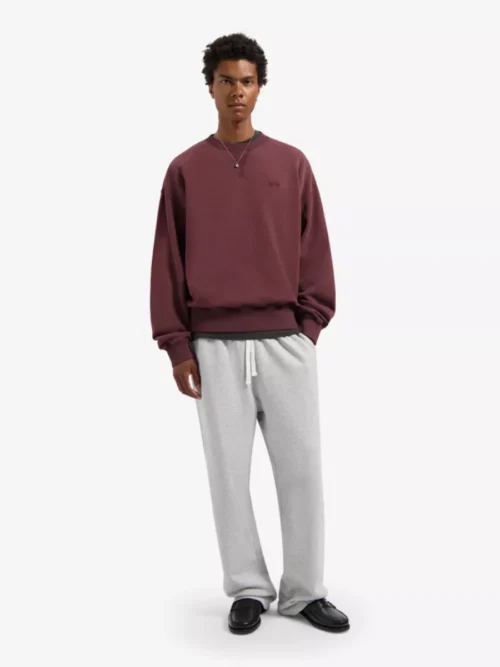 Olaf Olaf Boxy Crewneck - Middelrood