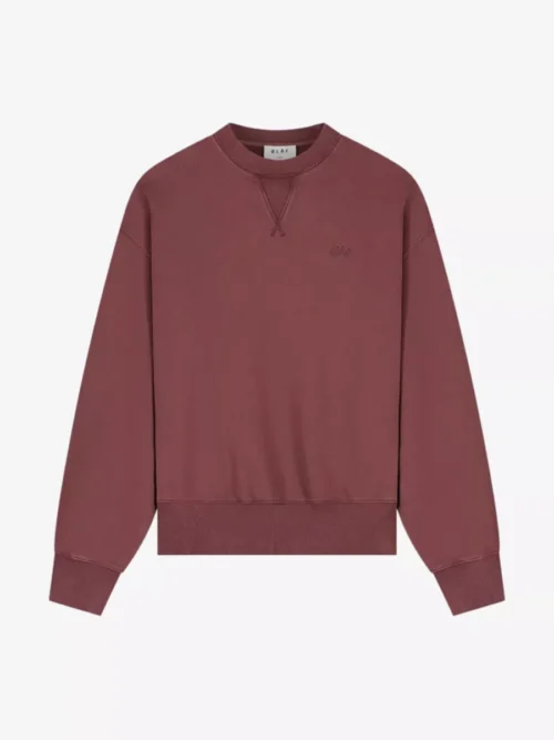 Olaf Olaf Boxy Crewneck - Middelrood