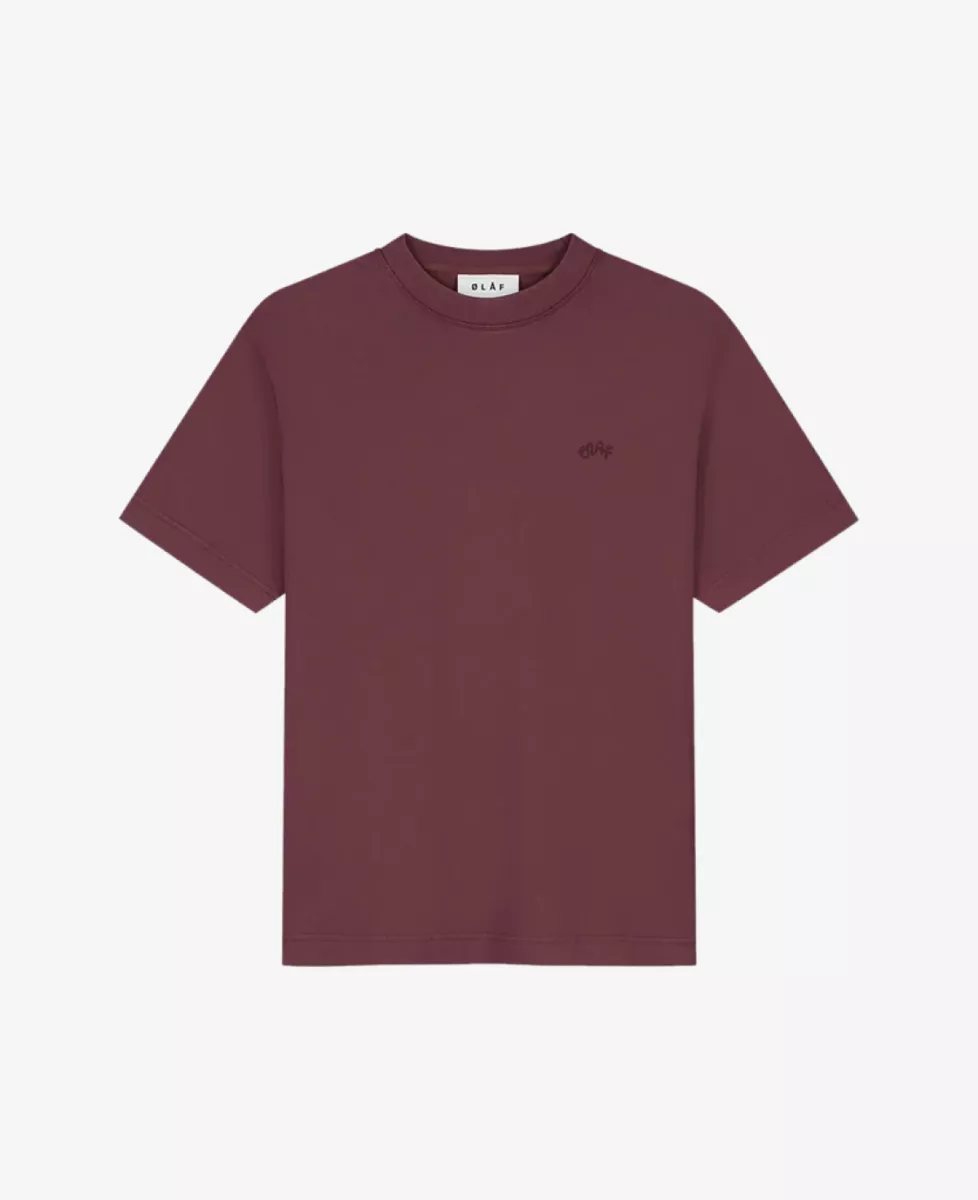 Olaf T-shirt - Middelrood 1 Olaf Olaf T-shirt - Middelrood