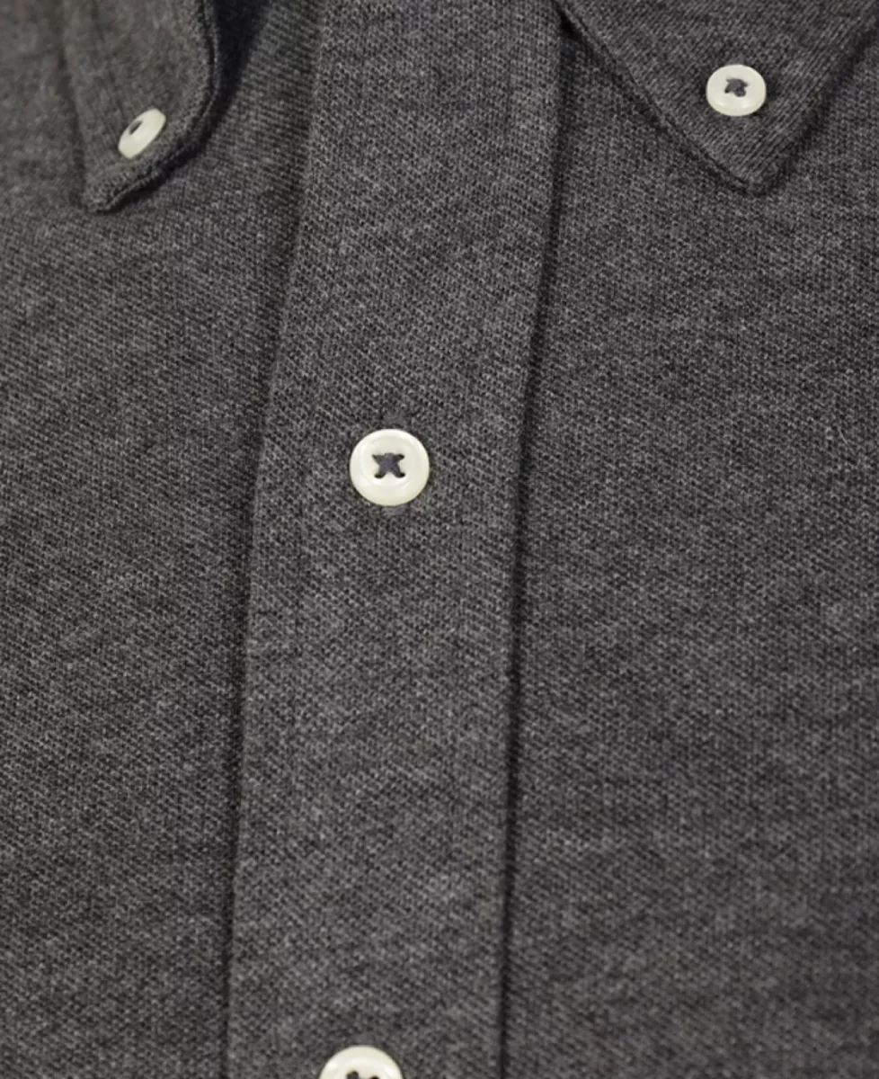 Ralph Lauren Shirt knitted - Donkergrijs 3 Ralph Lauren Ralph Lauren Shirt knitted - Donkergrijs