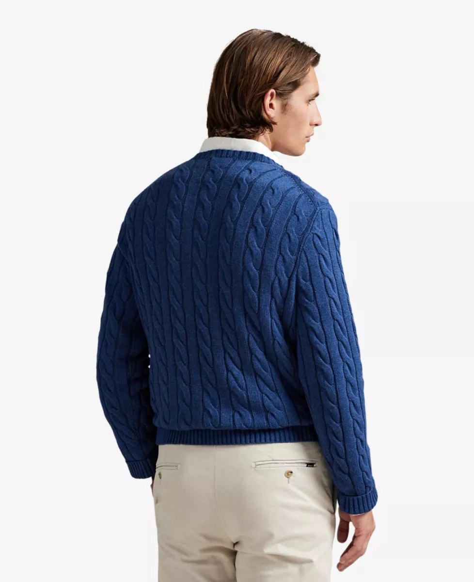 Ralph Lauren Pullover cotton - Navy 3 Ralph Lauren Ralph Lauren Pullover cotton - Navy