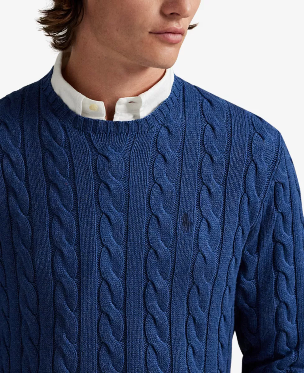 Ralph Lauren Pullover cotton - Navy 4 Ralph Lauren Ralph Lauren Pullover cotton - Navy