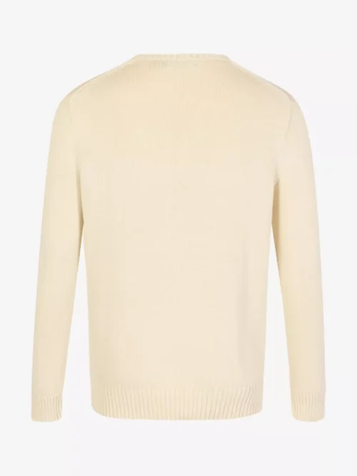 Ralph Lauren Ralph Lauren Trui katoen crewneck - Ecru