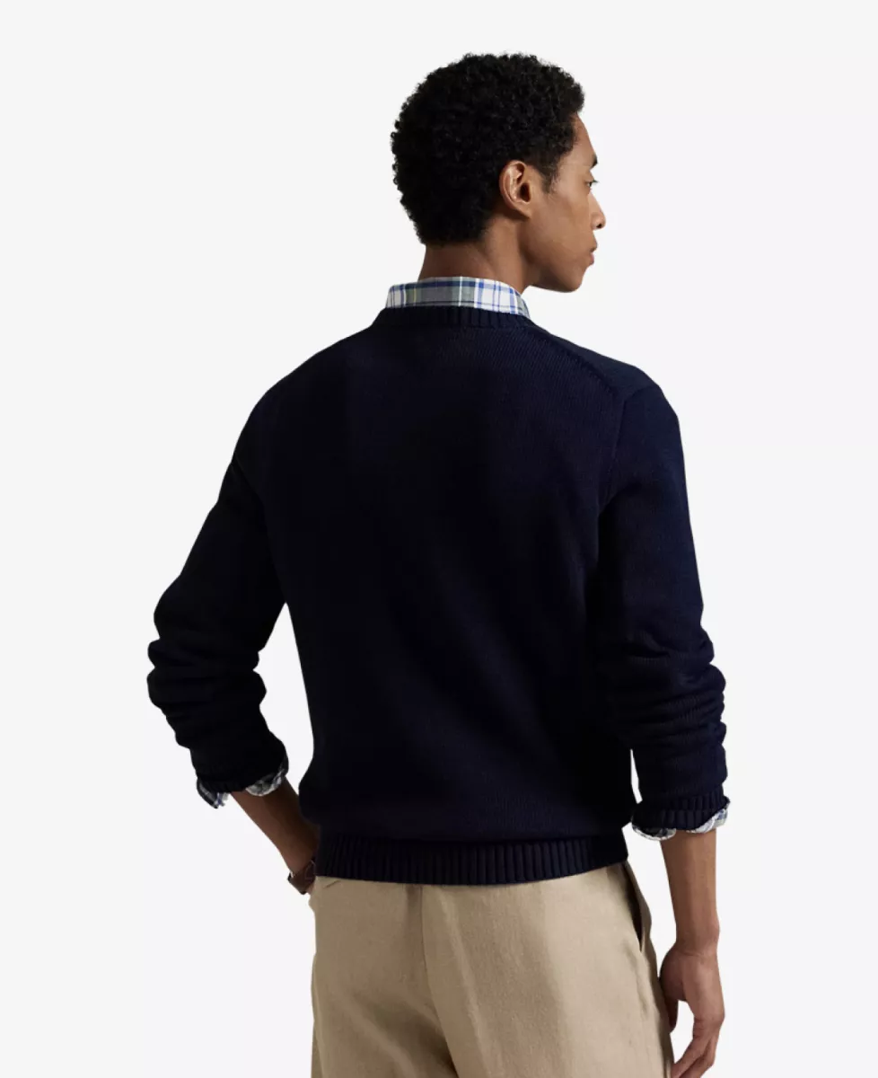 Ralph Lauren Trui katoen crewneck - Navy 4 Ralph Lauren Ralph Lauren Trui katoen crewneck - Navy