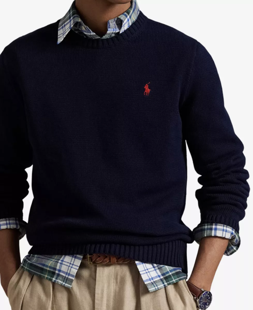 Ralph Lauren Trui katoen crewneck - Navy 5 Ralph Lauren Ralph Lauren Trui katoen crewneck - Navy