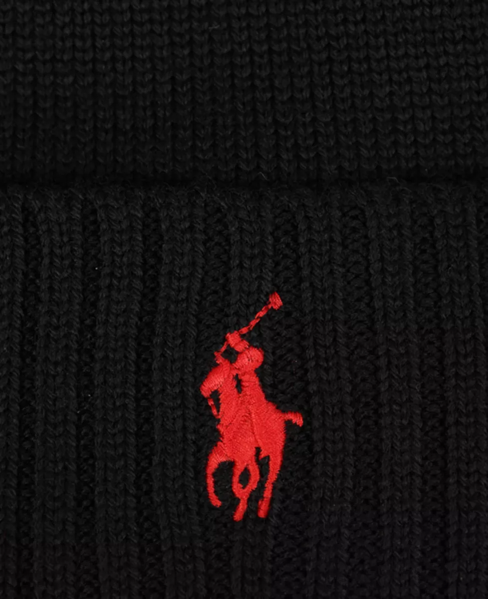 Ralph Lauren muts/beanie - Zwart 3 Ralph Lauren Ralph Lauren muts/beanie - Zwart