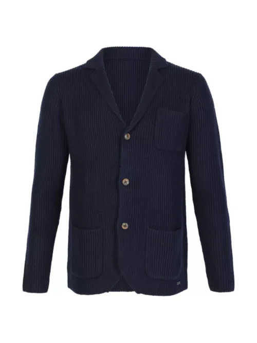 Seven Dials Seven Dials Vest Blazer - Donkerblauw