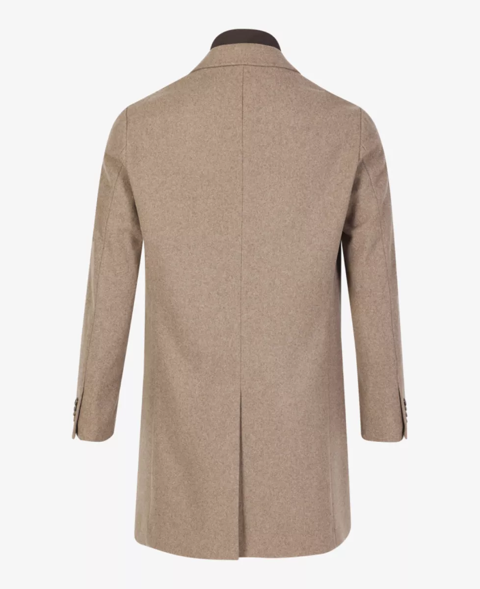 Seven Dials Overcoat - Beige 2 Seven Dials Seven Dials Overcoat - Beige