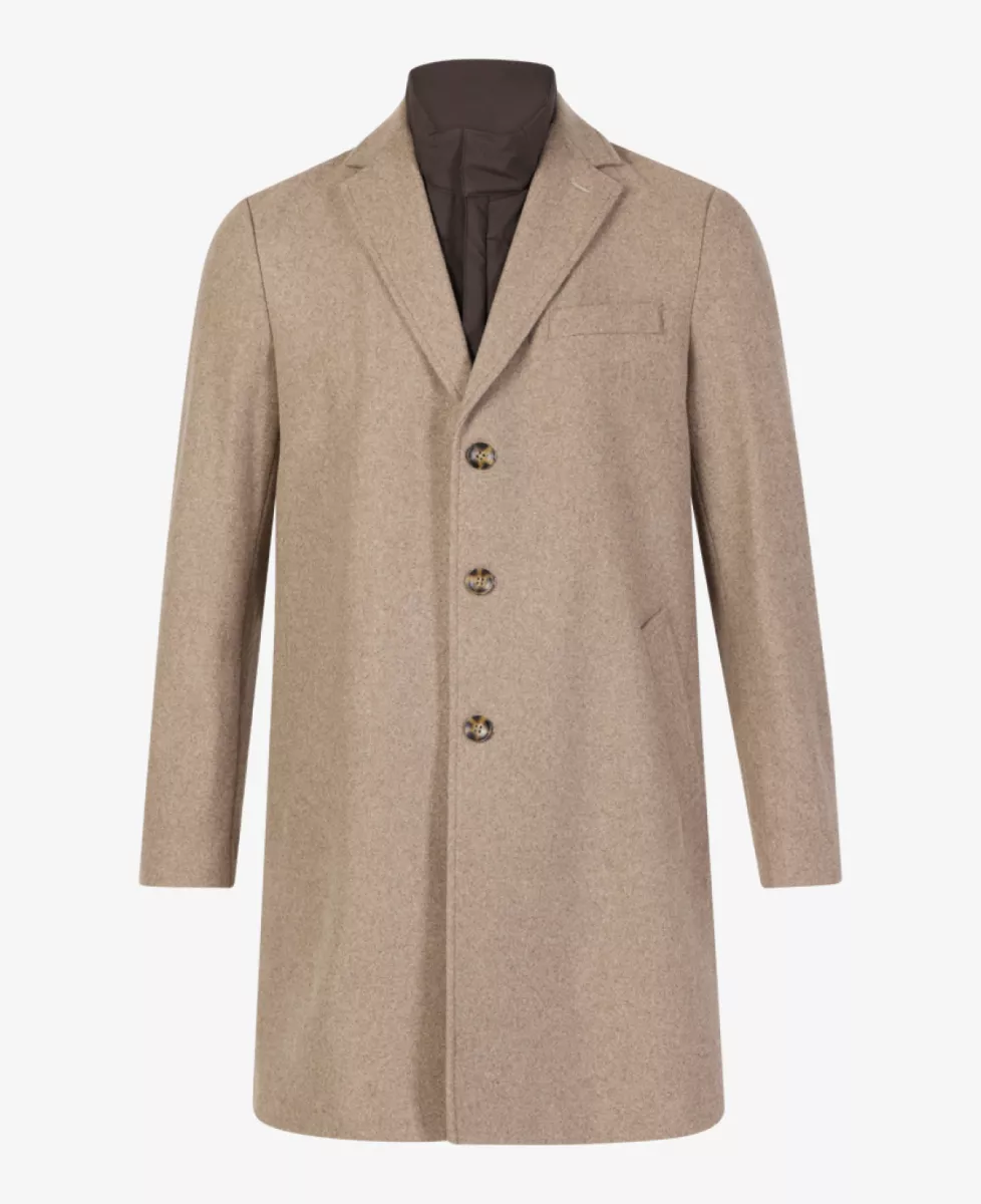Seven Dials Overcoat - Beige 1 Seven Dials Seven Dials Overcoat - Beige