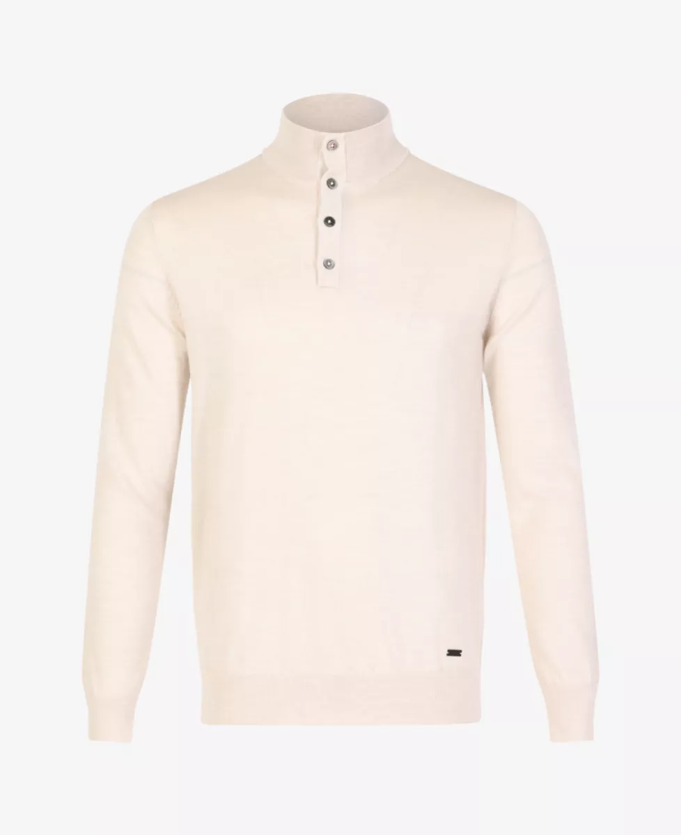 Seven Dials Trui knoop - Beige 1 Seven Dials Seven Dials Trui knoop - Beige