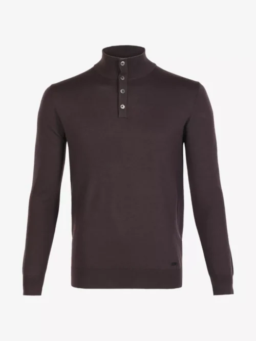 Seven Dials Seven Dials Trui knoop - Middelbruin