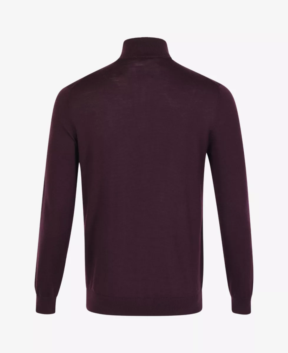 Seven Dials Trui Halfzip - Bordeaux 2 Seven Dials Seven Dials Trui Halfzip - Bordeaux