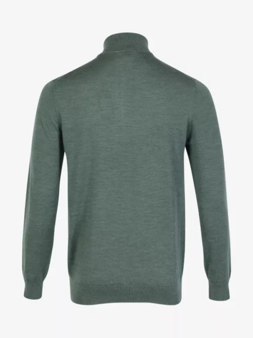 Seven Dials Seven Dials Trui Halfzip - Lichtgroen