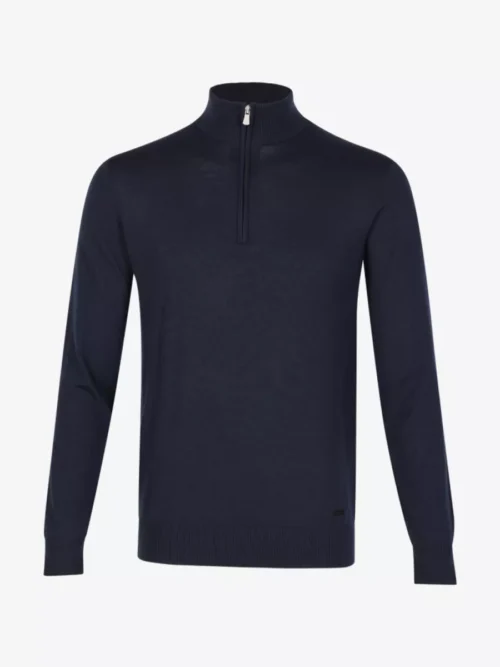 Seven Dials Seven Dials Trui Halfzip - Navy