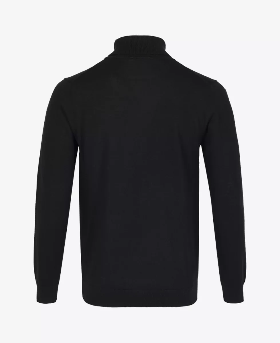 Seven Dials Trui Col - Zwart 2 Seven Dials Seven Dials Trui Col - Zwart