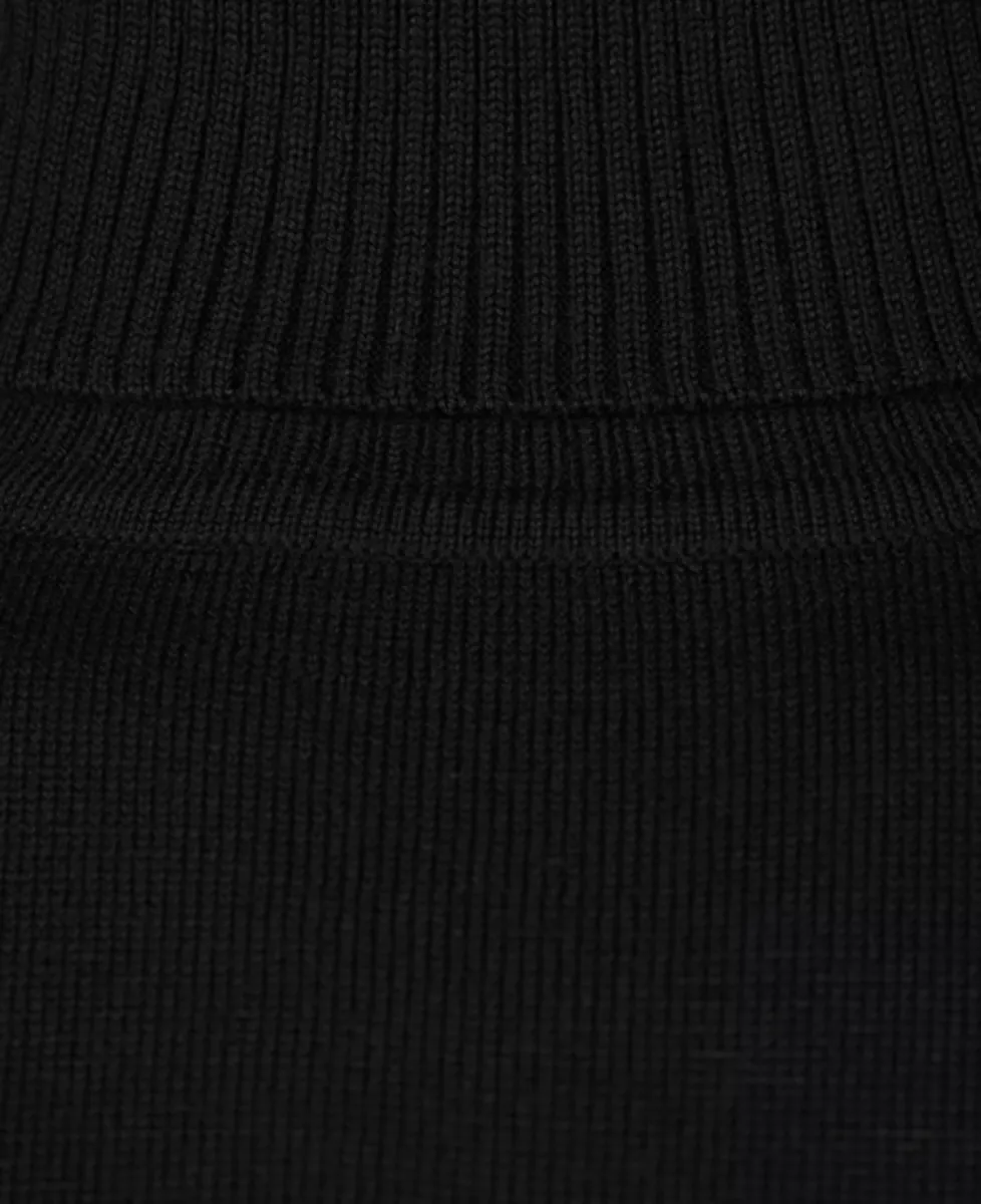 Seven Dials Trui Col - Zwart 3 Seven Dials Seven Dials Trui Col - Zwart