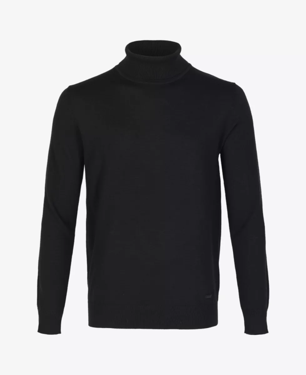 Seven Dials Trui Col - Zwart 1 Seven Dials Seven Dials Trui Col - Zwart