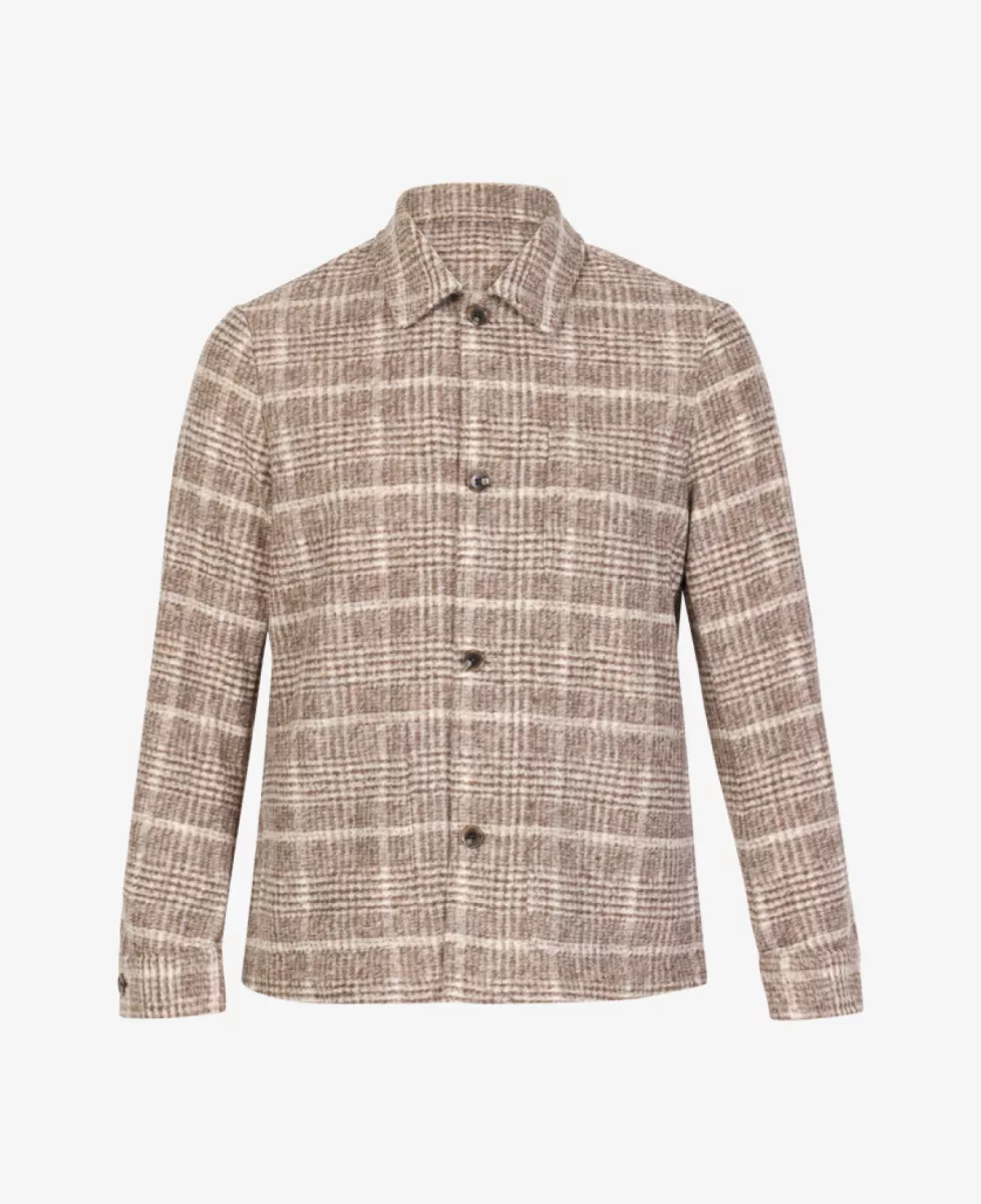 Seven Dials Overshirt - Bruin 1 Seven Dials Seven Dials Overshirt - Bruin