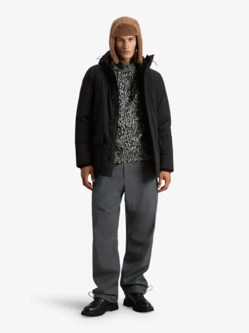 Woolrich Woolrich Jack halflang - Zwart