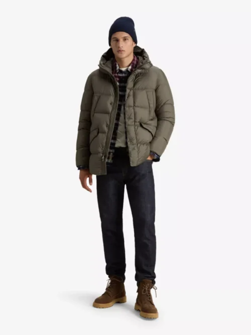 Woolrich Woolrich Jack halflang - Groen
