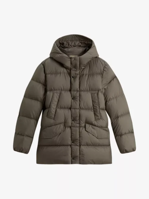 Woolrich Woolrich Jack halflang - Groen