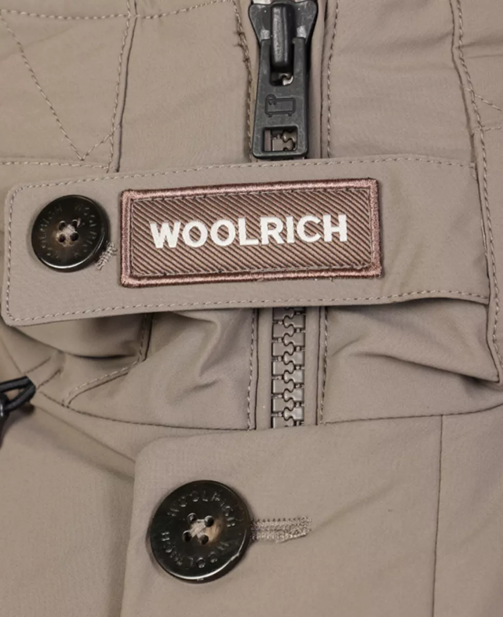 Woolrich Jack halflang - Taupe 3 Woolrich Woolrich Jack halflang - Taupe