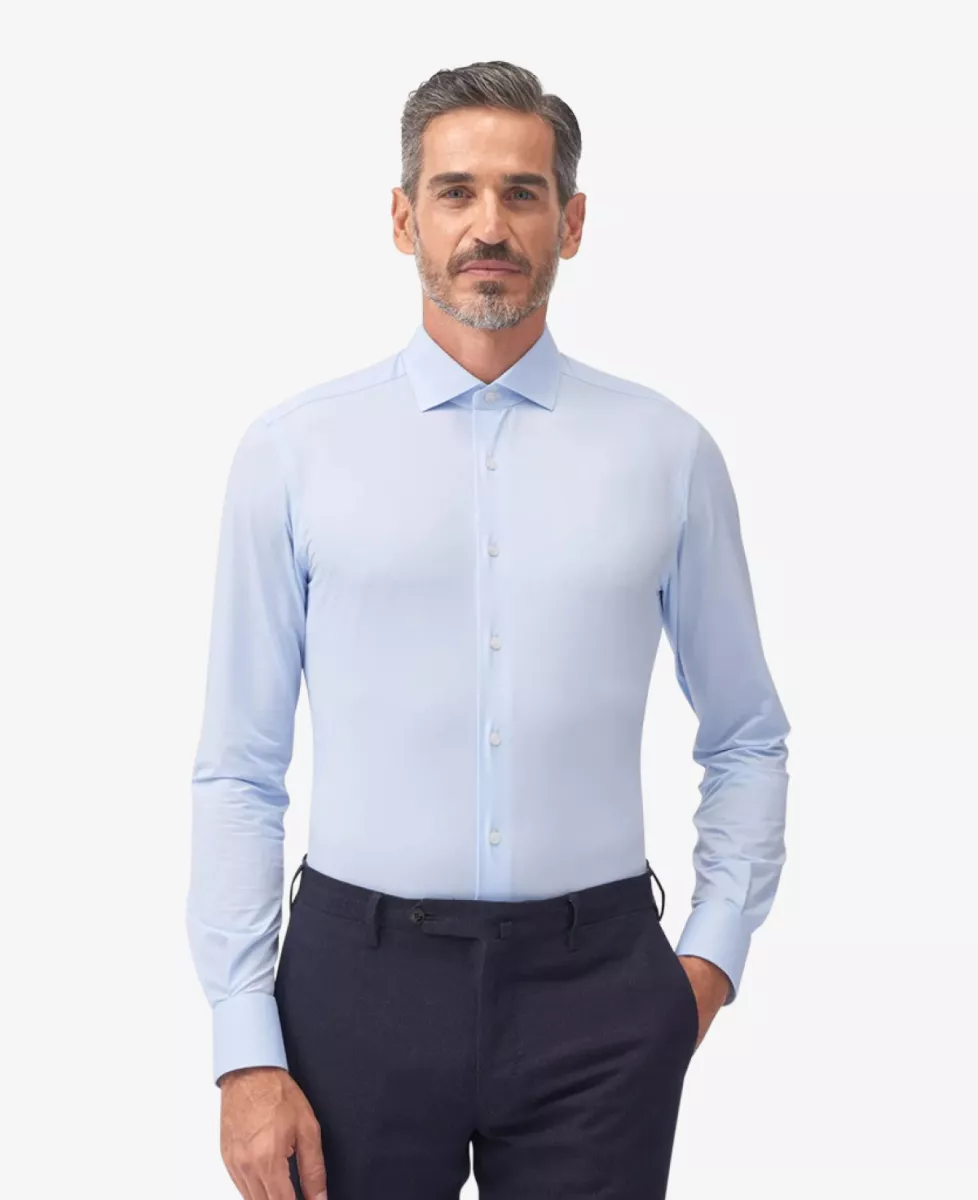 Xacus Dress Shirt Active - Lichtblauw 7 Xacus Xacus Dress Shirt Active - Lichtblauw