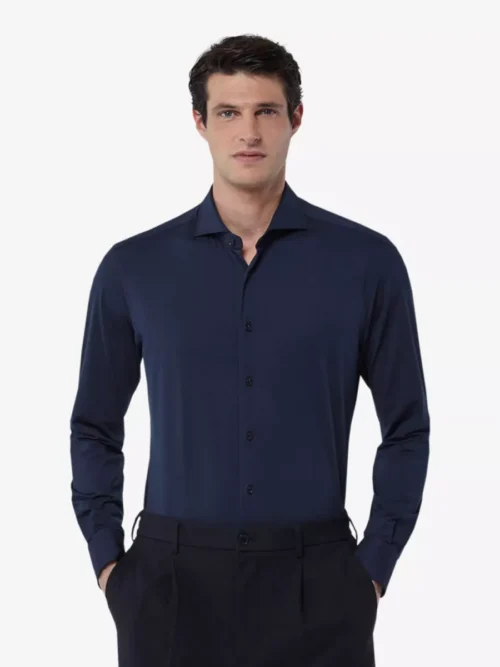 Xacus Xacus Dress Shirt Active - Navy