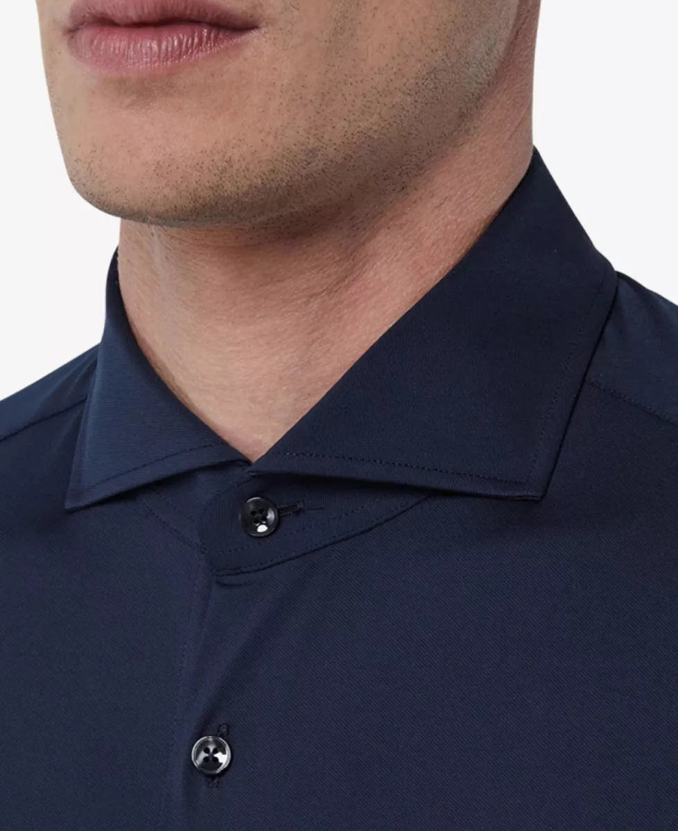 Xacus Dress Shirt Active - Navy 3 Xacus Xacus Dress Shirt Active - Navy