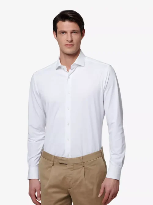 Xacus Xacus Dress Shirt Active - Wit