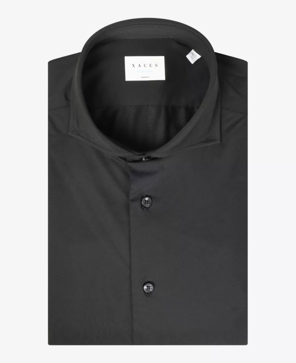 Xacus Dress Shirt Active - Zwart 1 Xacus Xacus Dress Shirt Active - Zwart