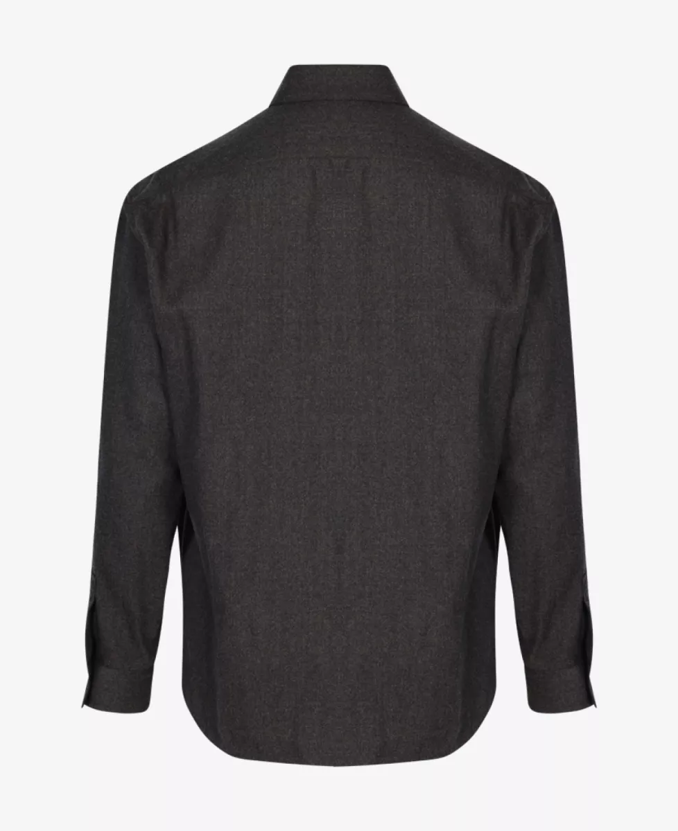 Xacus Overshirt Merino - Donkerbruin 2 Xacus Xacus Overshirt Merino - Donkerbruin