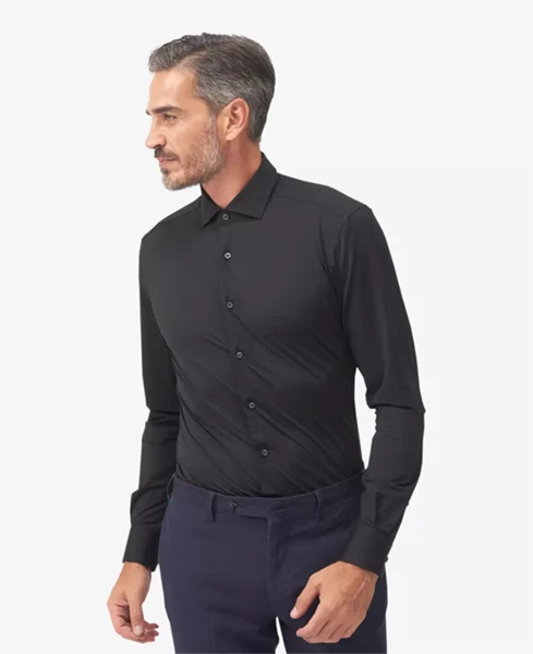 Xacus Dress Shirt Active – Zwart