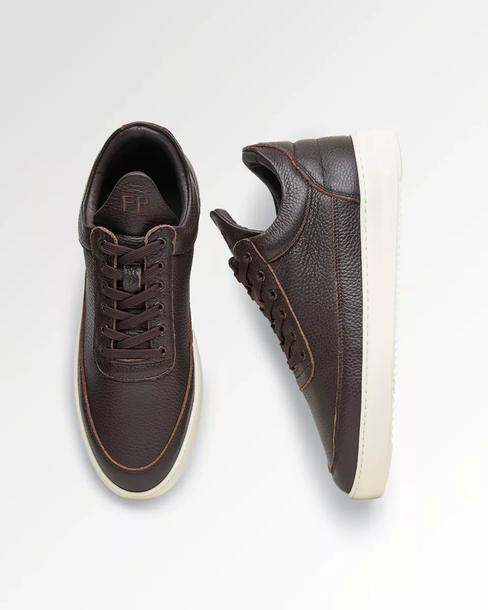 Filling Pieces Sneaker - Donkerbruin 2 Filling Pieces Filling Pieces Sneaker - Donkerbruin