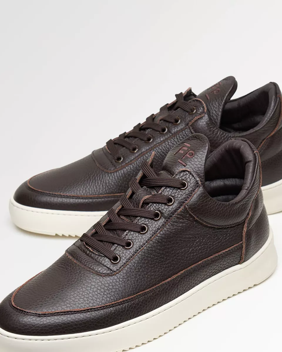 Filling Pieces Sneaker - Donkerbruin 3 Filling Pieces Filling Pieces Sneaker - Donkerbruin