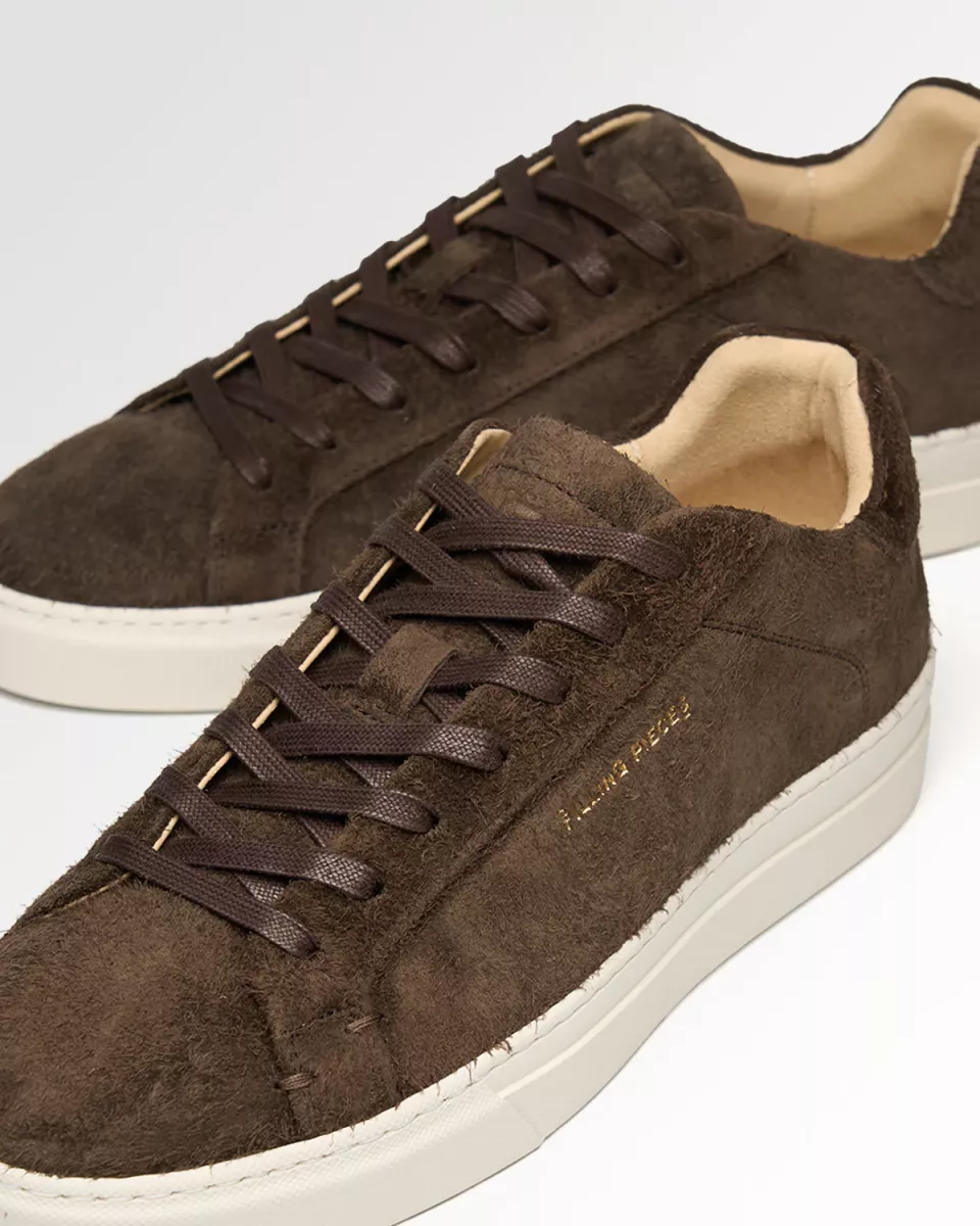 Filling Pieces Sneaker - Donkerbruin 3 Filling Pieces Filling Pieces Sneaker - Donkerbruin