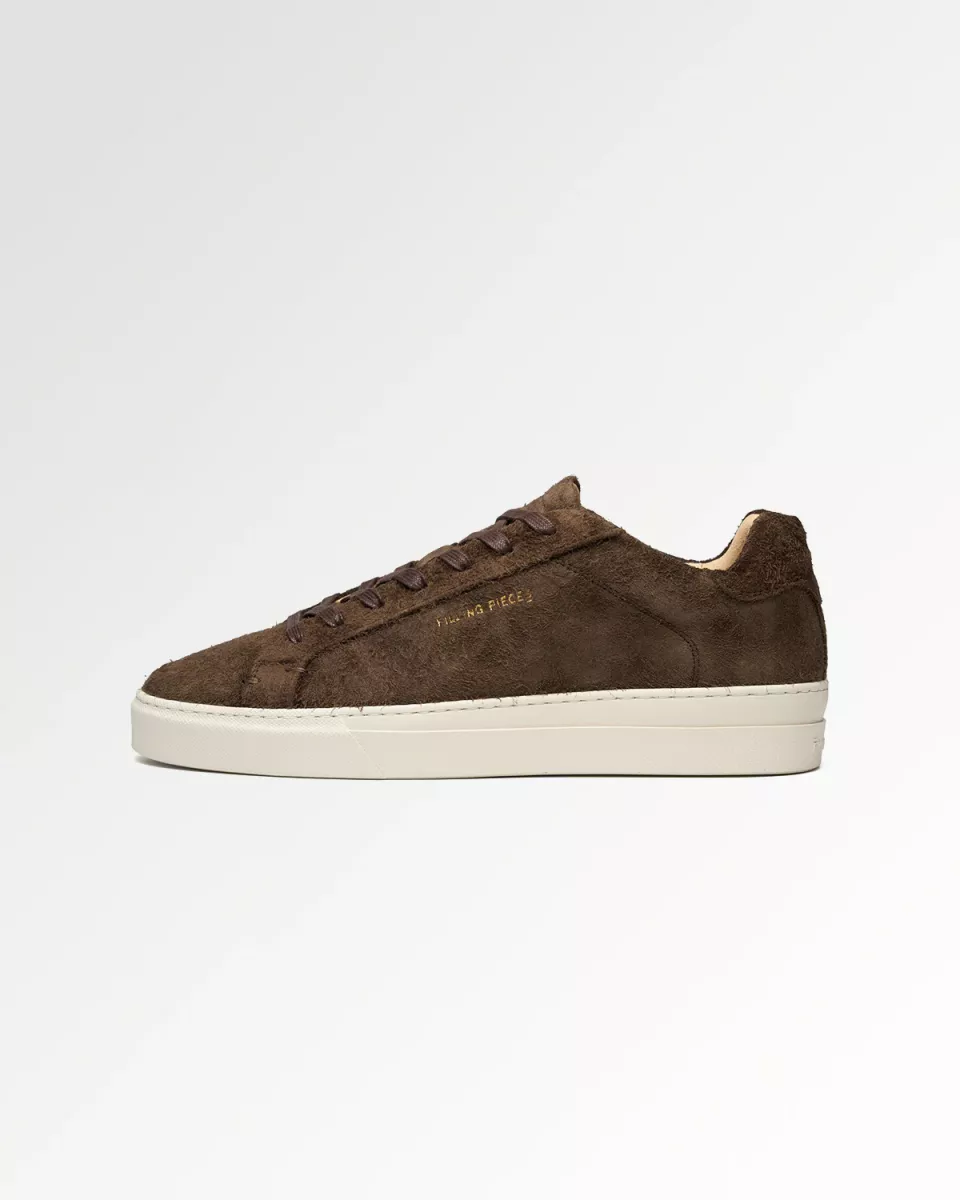 Filling Pieces Sneaker - Donkerbruin 1 Filling Pieces Filling Pieces Sneaker - Donkerbruin