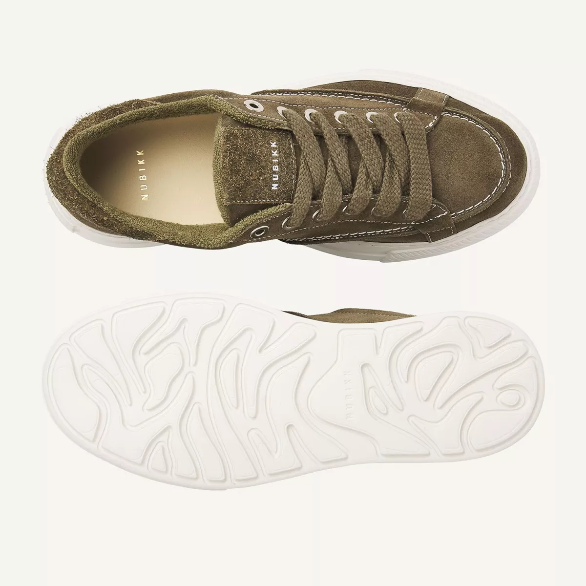 NUBIKK Sneaker - Lichtgroen 4 NUBIKK NUBIKK Sneaker - Lichtgroen